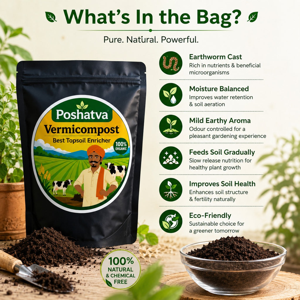 Poshatva organic vermicompost