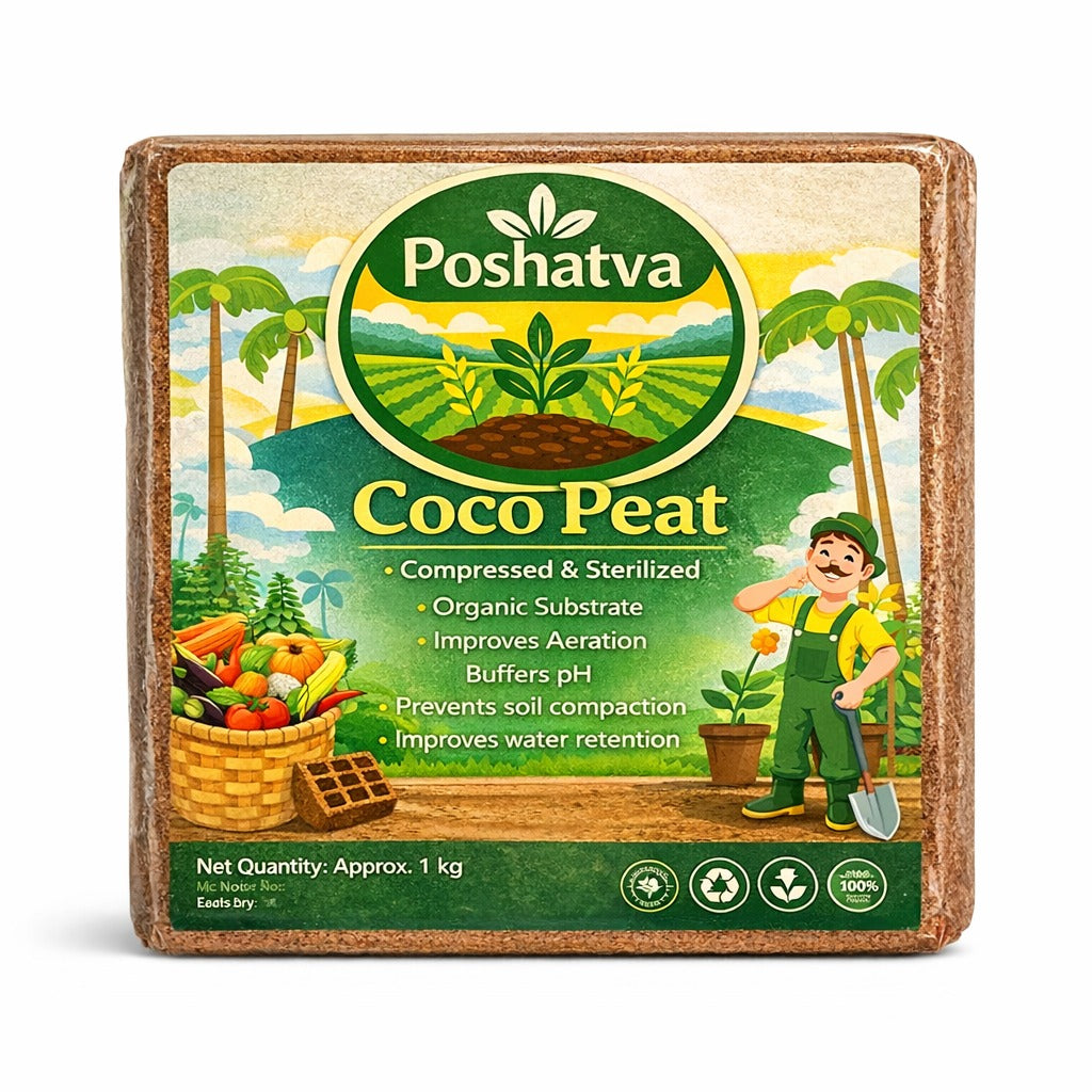 Poshatva Coco Peat compressed block